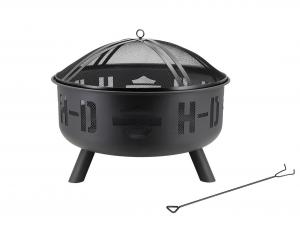 H-D SILHOUETTE BAR & SHIELD FIRE PIT TRADHDL-10074