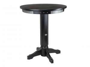 B & S Flames Pub Table - Vintage Black Finish TRADHDL-13200-V