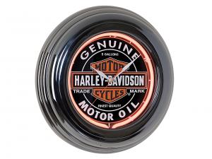 Oil Can Neon Clock (220V) TRADHDL-16617B