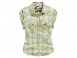 Butterfly Plaid Shirt 96035-15VW