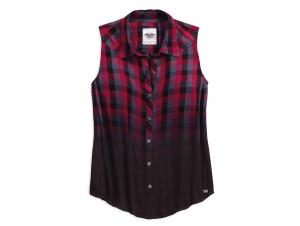 Bluse "DIP-DYE PLAID" 96008-18VW