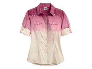 Bluse "Roll-Tab Dip-Dye" 96079-17VW