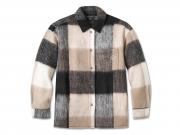 Women's H-D Plaid Shirt Jacket 96183-25VW