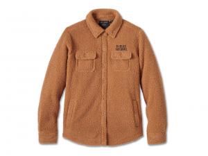 Hemd/Jacke "Women's Harley-Davidson Sherpa Cashew" 96166-25VW