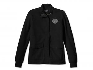 Jacke "Hill Climber Crew Zip Front Fleece Black Beauty" 96670-23VW