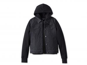 Jacke "Kickstart 3-in-1 Black Denim" 97537-23VW