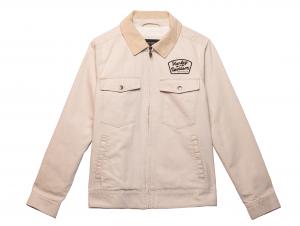 Women's Mechanic Canvas Jacket - Oatmeal 97416-23VW