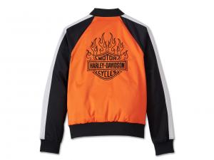 Jacke "Sedona Orange Satin Bomber"_1