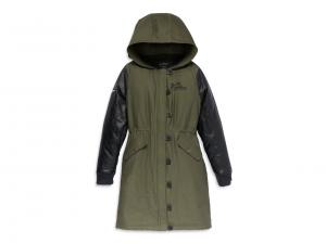 Jacke "Up North Parka with Leather Sleeves" 97425-23VW