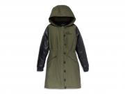 Women's Up North Parka with Leather Sleeves 97425-23VW