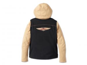 Funktionsjacke "120th Anniversary Deflector Riding Fleece Black & Prairie Sand"_1