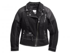SPECTER COATED DENIM RIDING JACKET 97160-17VW
