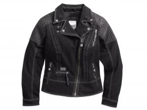 SPECTER COATED DENIM RIDING JACKET 97160-17VW