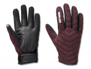 Women's H-D Dyna Knit Riding Gloves Purple 97130-25VW