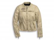 CHAIN STITCHED LEATHER JACKET 97017-20VW
