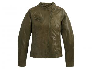 JKT-FXRG,LEATHER,BLK 98520-09VW / Leather Jackets / Women / Clothing / -  House-of-Flames Harley-Davidson