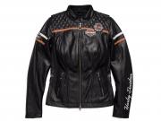 MISS ENTHUSIAST LEATHER JACKET 98030-18EW