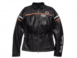 MISS ENTHUSIAST LEATHER JACKET 98030-18EW