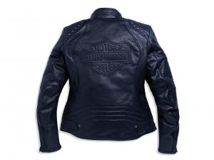 Lederjacke "Queen II Asphalt"_1