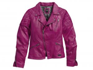 Lederjacke "QUILTED LAMBSKIN BIKER" 97119-16VW