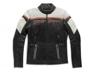 H-D® TRIPLE VENT MISS ENTHUSIAST II LEATHER JACKET 98008-21EW