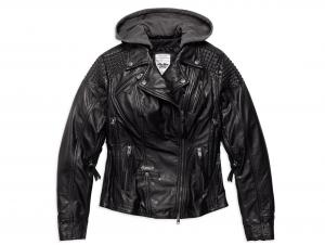 Lederjacke "Triple Vent System" Mantle Biker" 97145-17VW