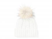 Mütze "Leather Patch Pom Beanie"_1