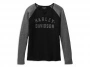 Women's Hallmark Thermal Knit Top Grey<br /> 99103-22VW