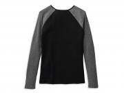 Longlseeve "Hallmark Thermal Knit Top Grey"_1