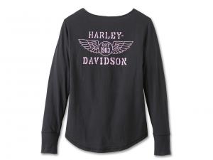 Longsleeve "Hero Long Sleeve Knit Top Black"_1