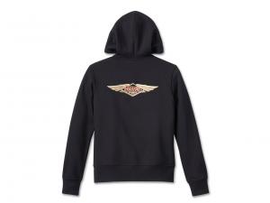 Pullover "120th Anniversary Special Zip Front Hoodie Black"_1