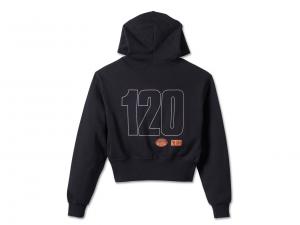 Pullover "120th Anniversary Zip Front Hoodie Black"_1