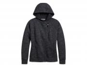 Pullover "Asymmetrical Zip Hoodie" 96083-21VW