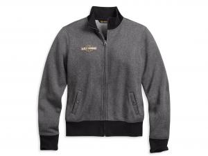 Pullover "CHAIN STITCH ZIP-FRONT MOCKNECK" 96171-20VW