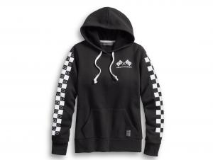 CHECKERED PULLOVER HOODIE 99060-20VW