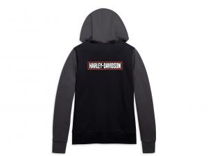 Pullover "COLORBLOCK FULL ZIP GREY"_1