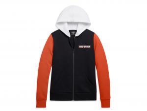 Pullover "COLORBLOCK FULL ZIP ORANGE" 96137-21VW