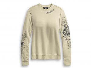 EAGLE & ROSES PULLOVER SWEATSHIRT 96323-20VW