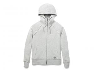 Women's Metropolitan Zip Front Hoodie Light Heather 96420-22VW
