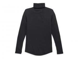 Pullover "Milwaukee Rib Turtleneck - Black"_1