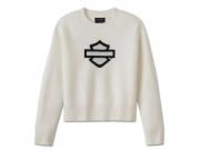Women's Open Bar & Shield Sweater 96163-25VW