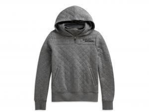 Quilted 1/4-Zip Hoodie 96151-21VW