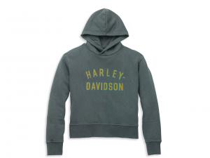 Pullover "Racer Font Crossover Neck Hoodie" 96077-22VW