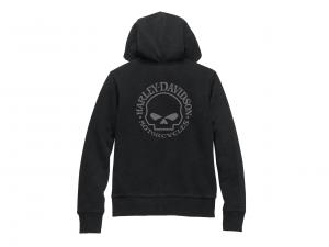 Pullover "Special Skull Zip Front Hoodie"_1