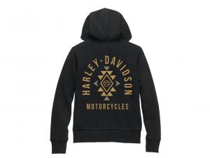 Pullover "Special Zip Front Hoodie - Black"_1