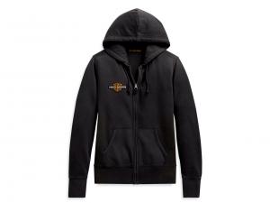 STUDDED VINTAGE LOGO HOODIE 99129-20VW