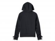 Pullover "Willie G Skull Tie Sleeve Hoodie"_1