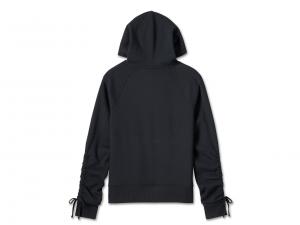 Pullover "Willie G Skull Tie Sleeve Hoodie"_1