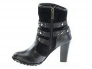Boots "Abbey Black Triple Strap"_3