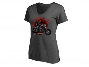 H-D Marvel T-Shirt "KICKN ASHP" (Damen) FA-5QF4-HMB5